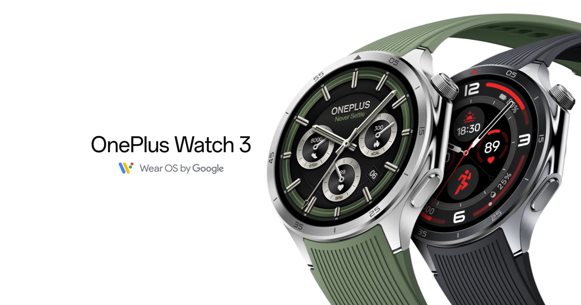 OnePlus Watch 3 43mm Bluetooth WiFi Black Steel pametni sat crni